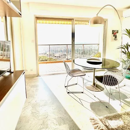 Riviera - Superbe Studio Piscine Et Parking - Fabron - Terrasse De Nicerama Apartment